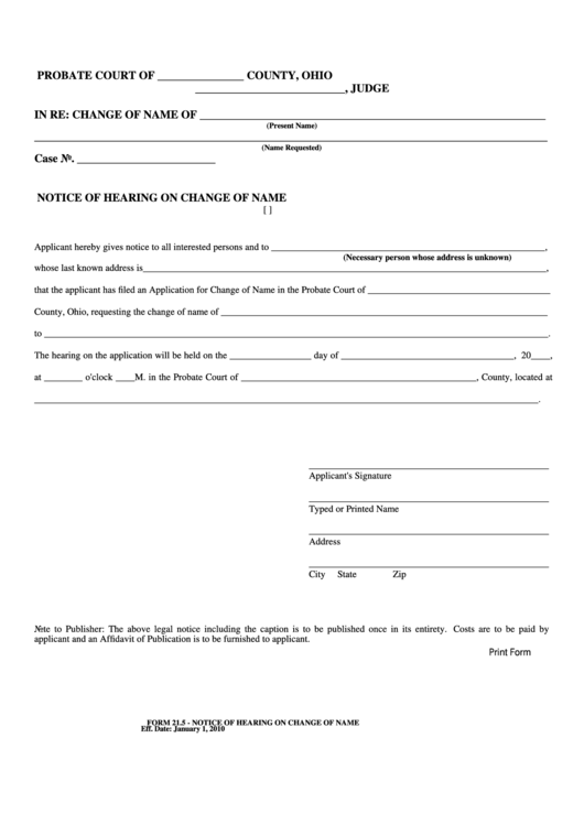 Belmont County Ohio Probate Court Forms CountyForms com