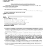 Fillable Order Of Referral To Court Annexed Probate Mediation Form