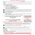 Fillable Sjc Form Wprp 3 2013 Writ Of Possession For Real Property