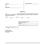 Fillable Verification Form State Of Georgia Superior Court Printable