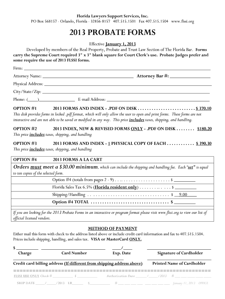 FL Probate Forms 2013 2021 Complete Legal Document Online US Legal 