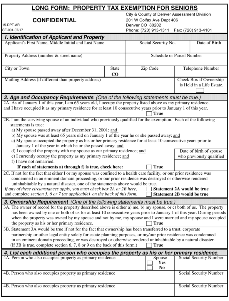 Form 15 DPT AR Download Printable PDF Or Fill Online Long Form 