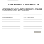 Form 22 1 Download Fillable PDF Or Fill Online Waiver And Consent To