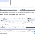 Form 3257 Joint Petition Simplified Dissolution Of Marriage DuPage