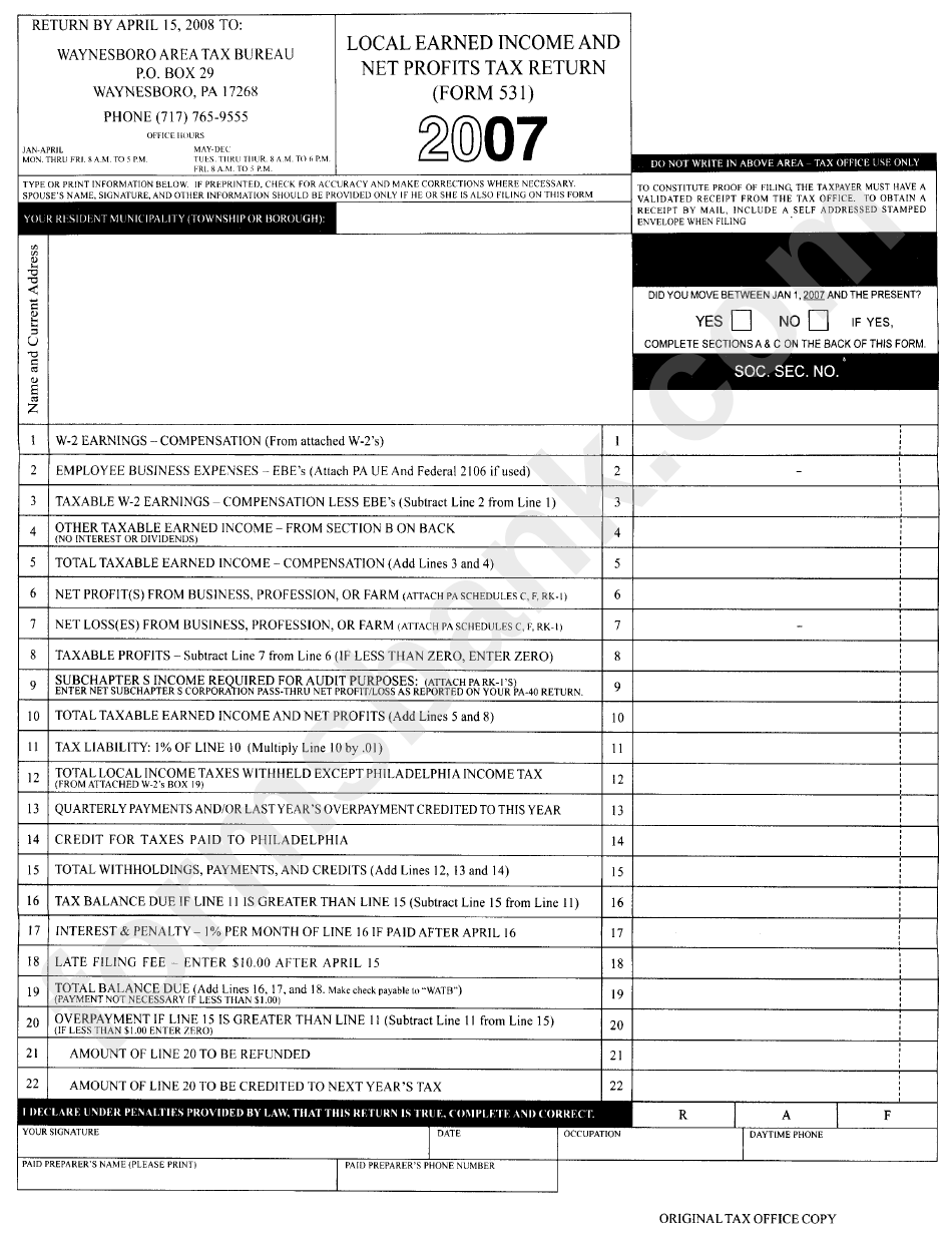 form-531-final-earned-income-tax-return-cumberland-county-printable-countyforms