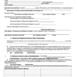 Form Rw 02 Petition For Probate And Grant Of Letters Register Of