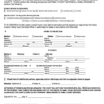 Form Sso M3 02 Family Court Services Order Form Dallas County