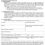 Form VC 1 Download Fillable PDF Or Fill Online Application For Veteran