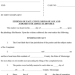 Free Mississippi Final Judgment Of Absolute Divorce Form Doc 54KB