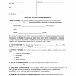 Free North Dakota Marital Settlement Agreement PDF Word EForms