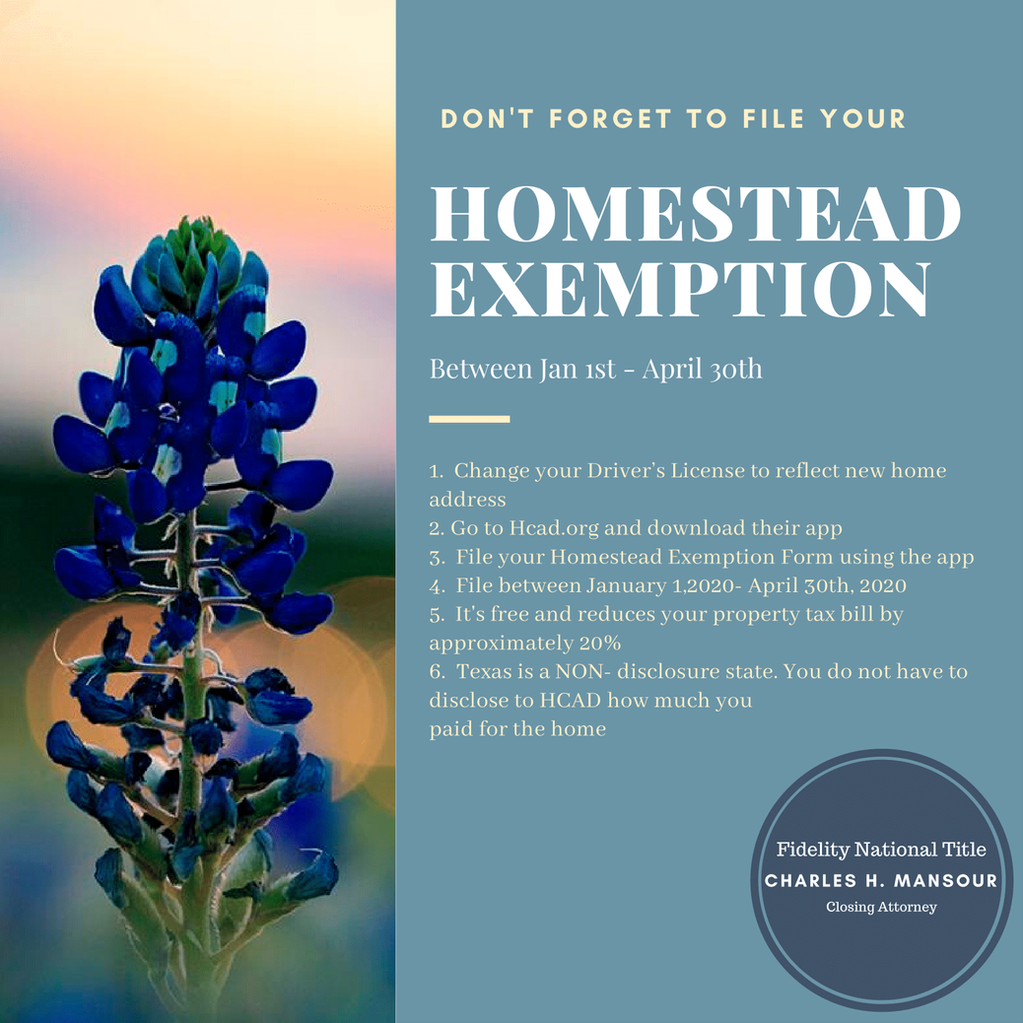 Homestead Exemption