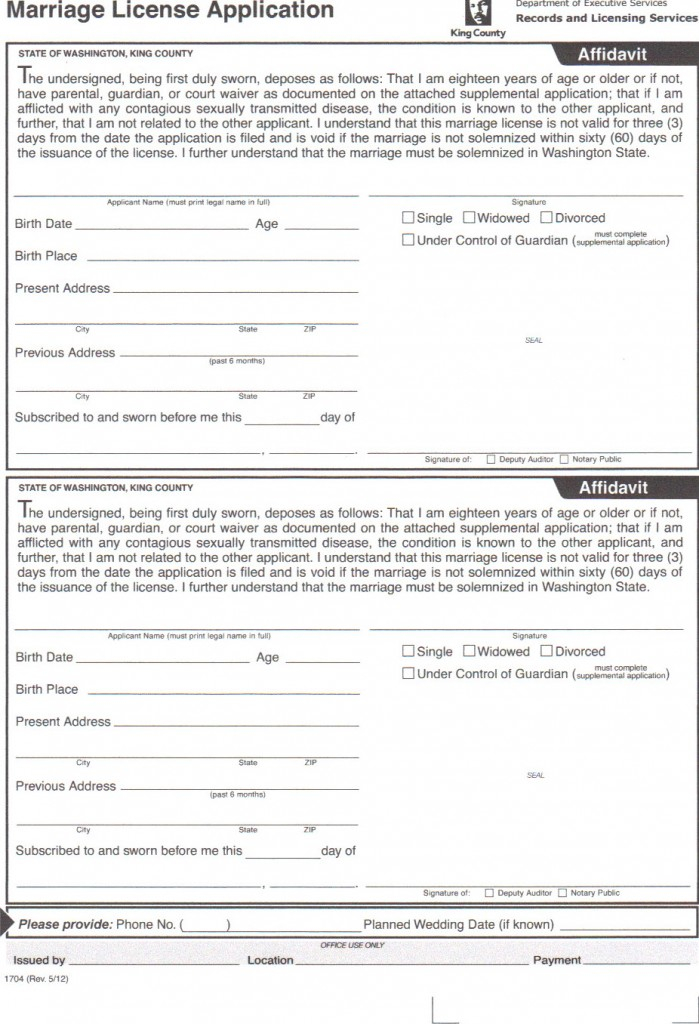 King County Superior Court Probate Forms CountyForms com