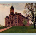 Mankato MN Blue Earth County Court House Courthouse C1910 Postcard