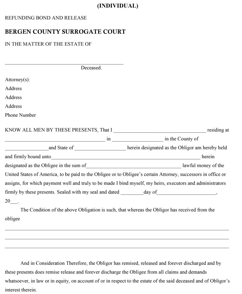 Michael Dressler Bergen County Surrogate Judge