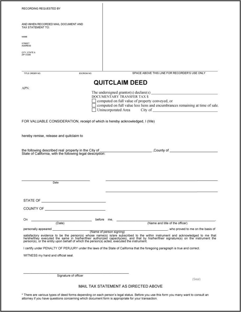 Oklahoma County Quit Claim Deed Form Form Resume Examples 1ZV8agZ023
