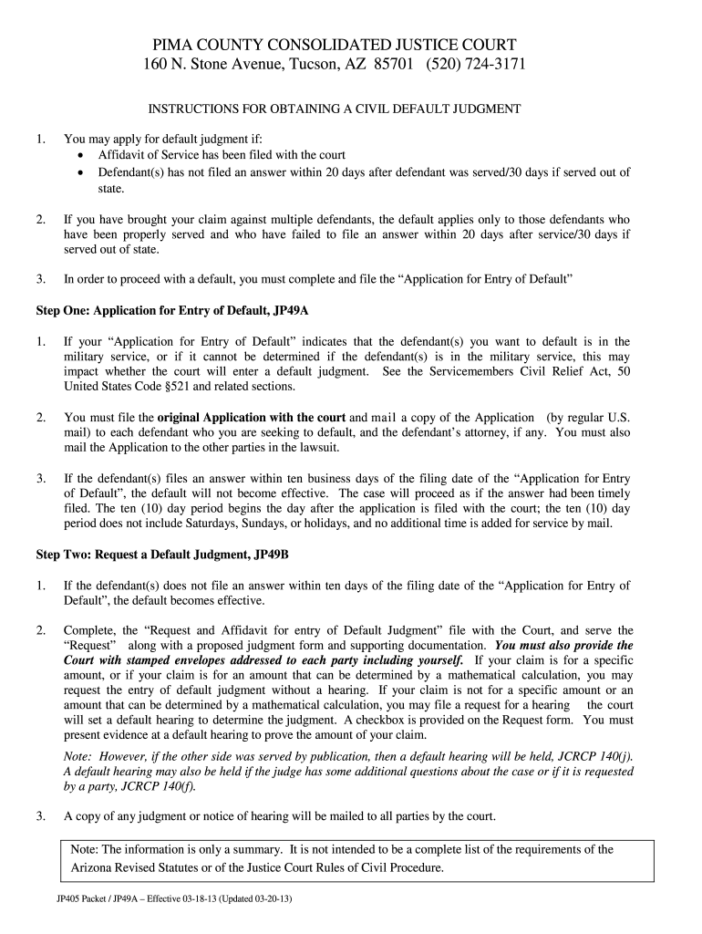 Pima County Justice Court Fill Out And Sign Printable PDF Template 