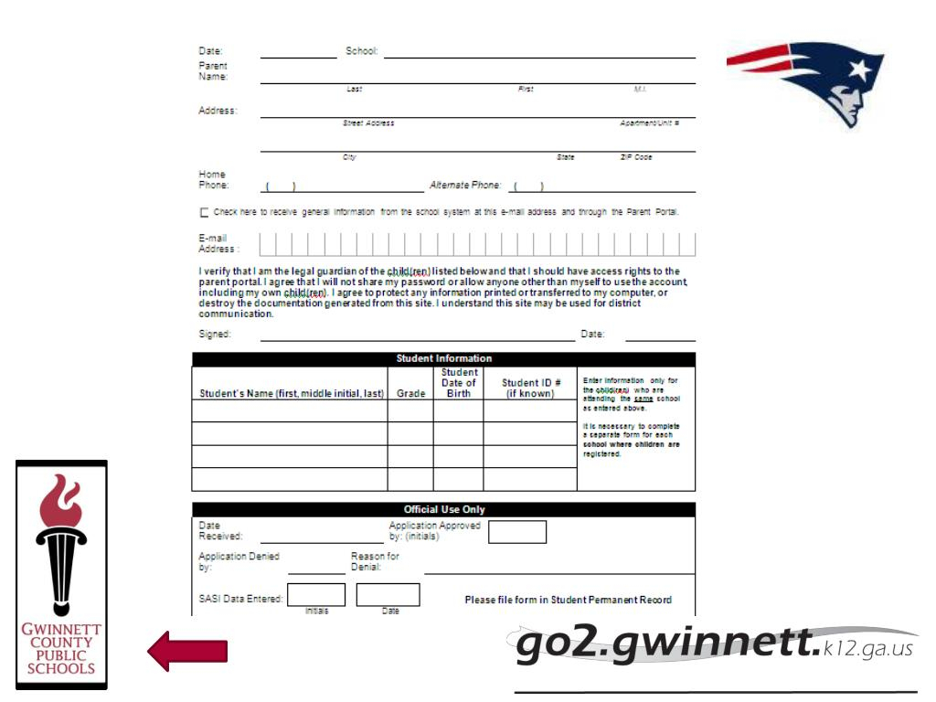 PPT Gwinnett County Public Schools Parent Portal Overview PowerPoint