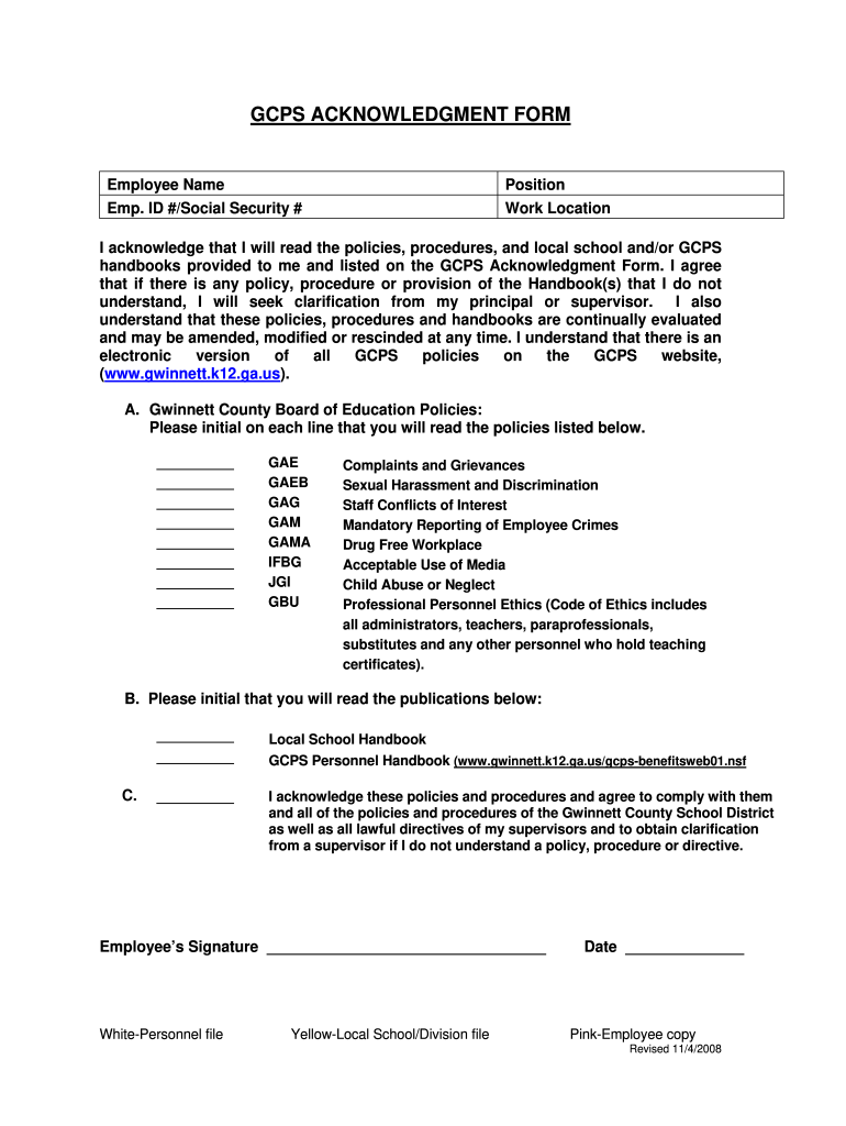 Public Schools Gwinnett Fill Online Printable Fillable Blank 