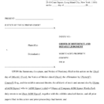 Queens County New York Order Of Reference And Default Judgment