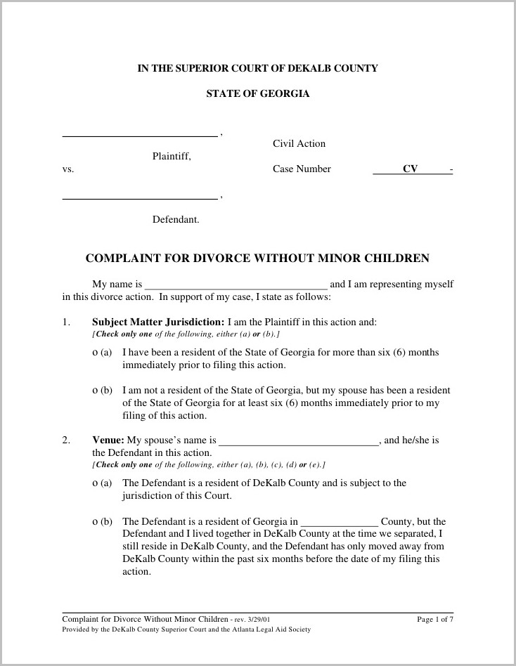 Quit Claim Deed Form Gwinnett County Georgia Form Resume Examples 