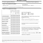 Reference Form School Board County Fill Online Printable Fillable