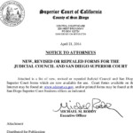 San Diego County Superior Court Forms Universal Network