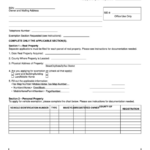 Sc Property Tax Exemption Application For Individuals Printable Pdf