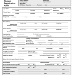 School Registration Form Fill Online Printable Fillable Blank