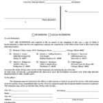 Summons For Cook County Fill Online Printable Fillable Blank