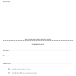 Tennessee Permission Form For On Or Off Campus Activities During