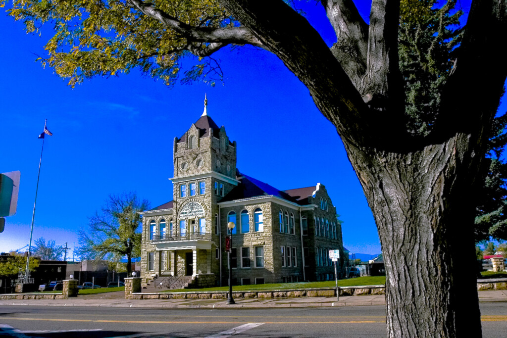 The Historic Huerfano County Courthouse In Walsenburg Colorado