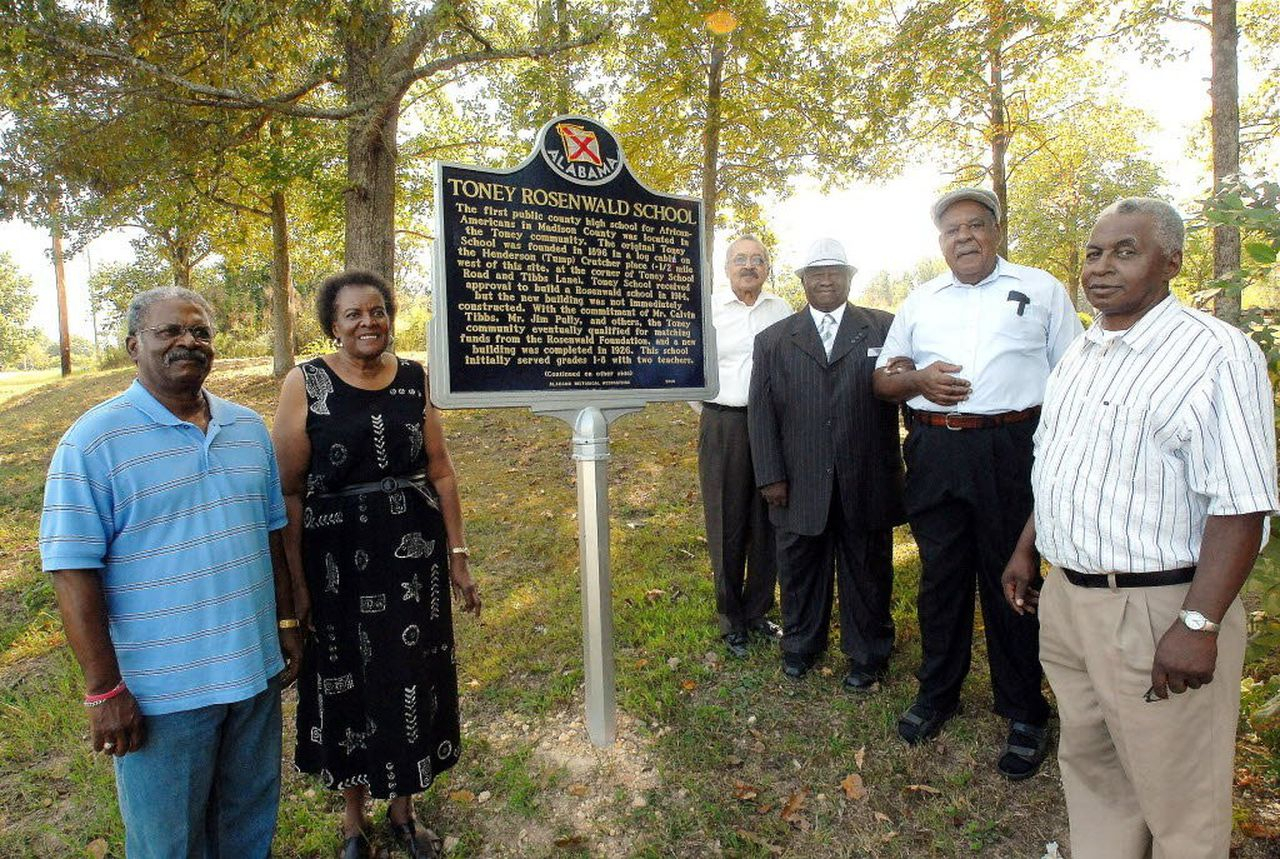 The Toney Rosenwald School We Will Not Forget Al