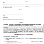 Uniform Domestic Relations Form 7 Download Printable PDF Or Fill Online