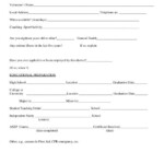 Volunteer Coaching Form Charleston School District