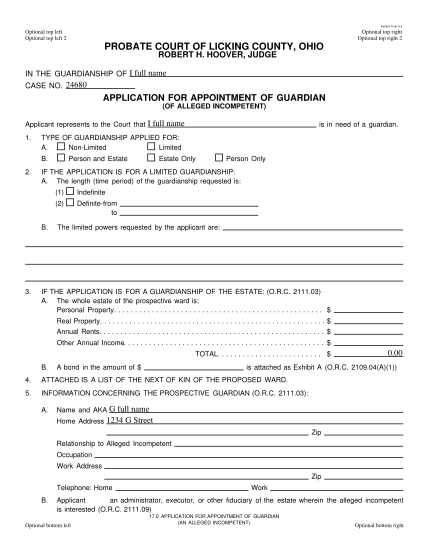 17 Guardianship Forms For Adults Free To Edit Download Print CocoDoc