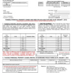 2012 Business Personal Property Tax Form City Of Harrisonburg