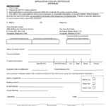 2021 Form MD Application For Lien Certificate Anne Arundel County