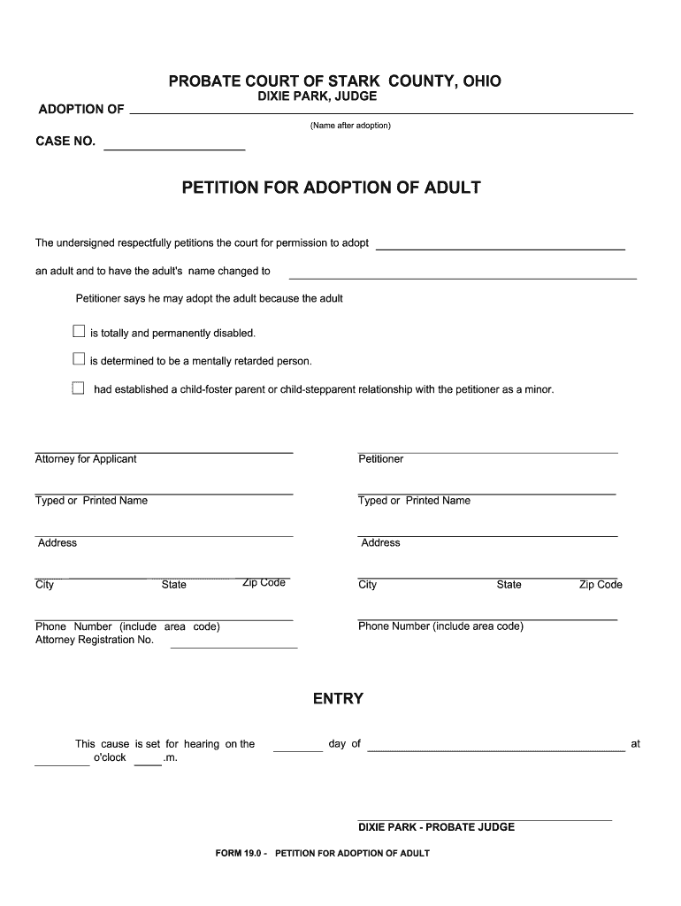 Adoption Papers Fill Online Printable Fillable Blank PdfFiller