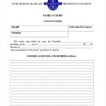 Affidavit Form Family Court Wa AffidavitForm