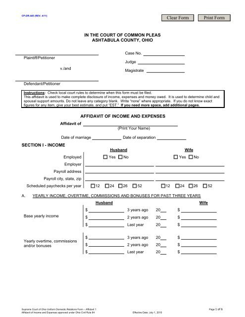 AIE Ashtabula County Courts System