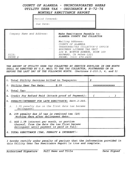Alameda County Property Tax Form CountyForms