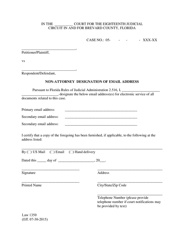 Brevard County Clerk Of Courts Fill Out And Sign Printable PDF