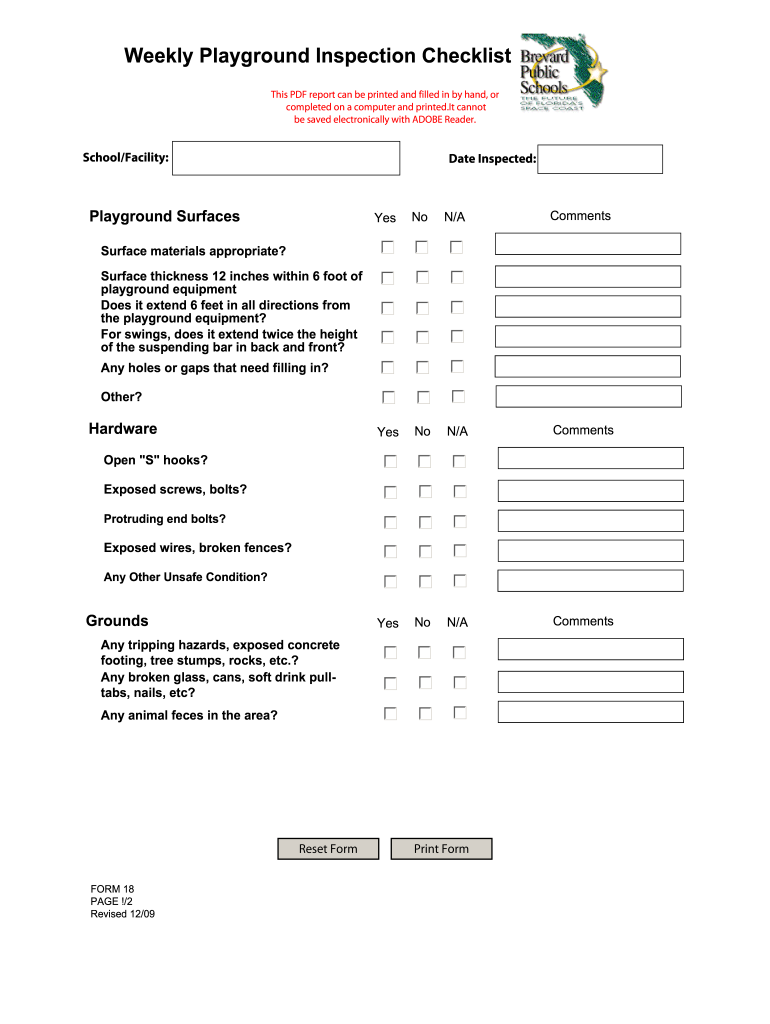 Brevard Public Schools Form 18 2009 2021 Fill And Sign Printable