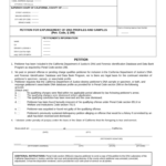 Ca Expungement Doc Template PdfFiller