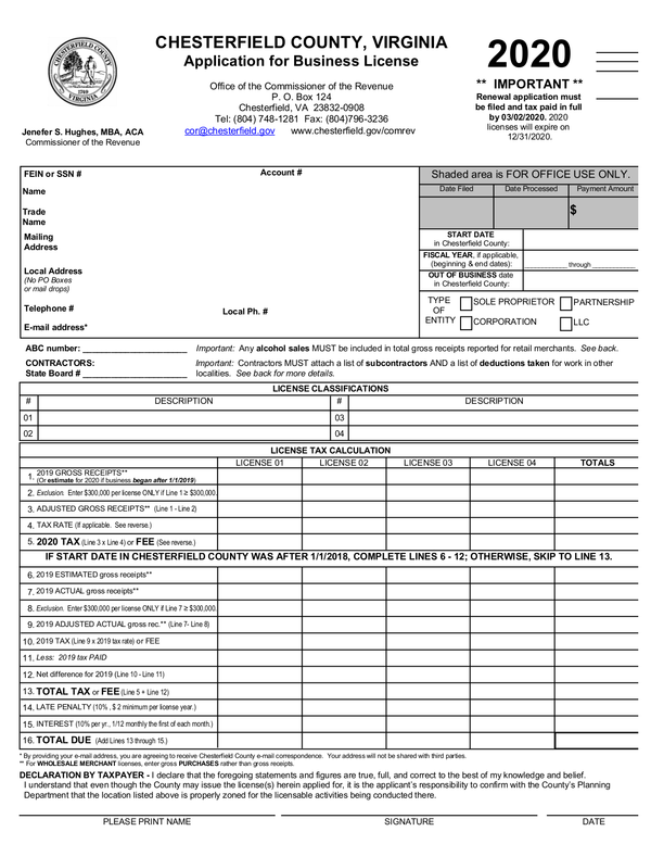 Chesterfield County Probate Forms CountyForms