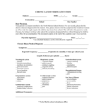 Chronic Illness Verification Form