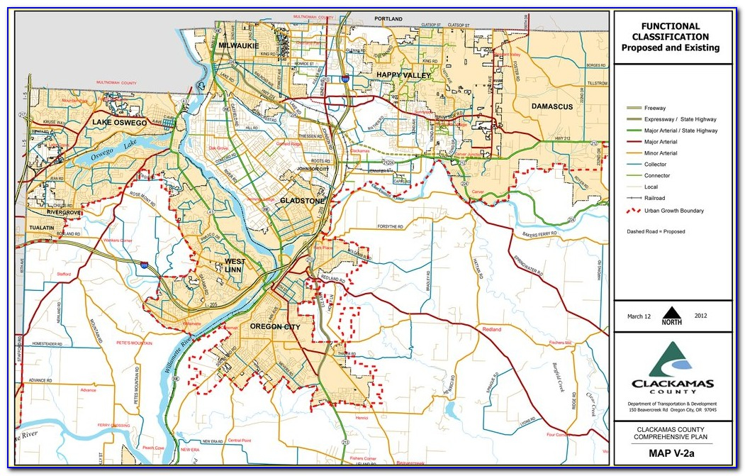 Clackamas County Map With Cities Prosecution2012