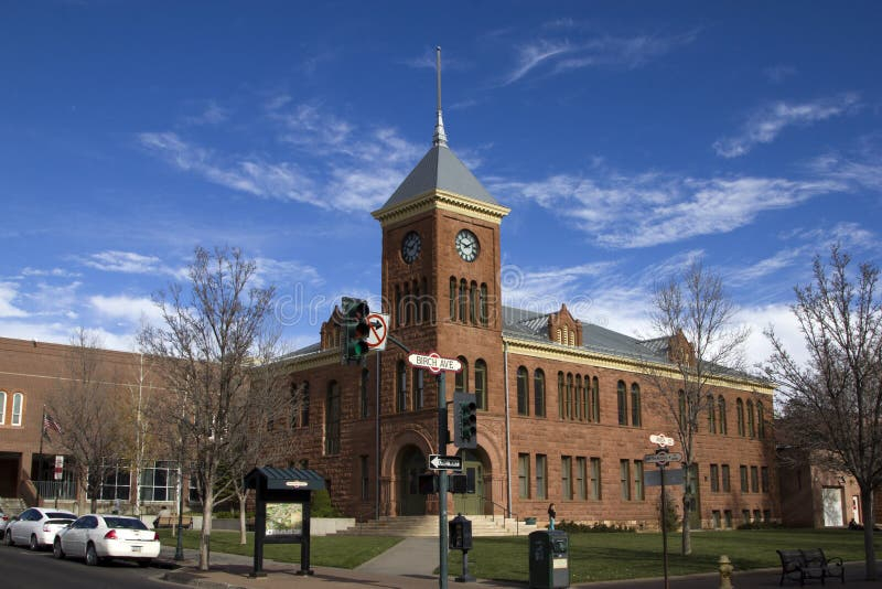 Coconino County Superior Court In Flagstaff Nevada Editorial 