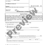 Colorado Information Of Appointment Information Of Appointment US