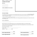 Cook County Quit Claim Deed Form PDF Fill Out And Sign Printable PDF